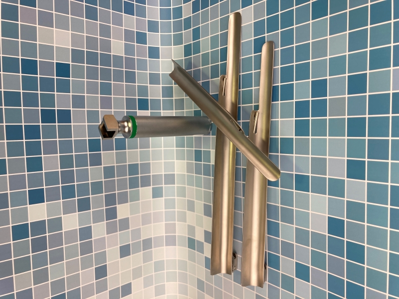 Fiber Laryngoscope Set Miller Type